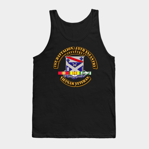 1st Battalion, 18th Infantry w SVC Tank Top by twix123844